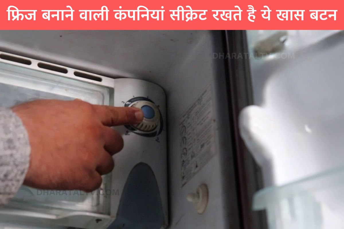 What is defrosting button in fridge